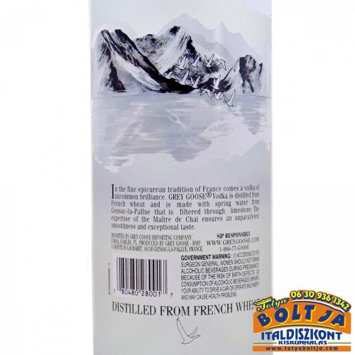 Grey Goose Vodka 1l / 40%