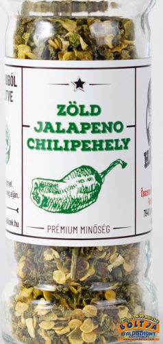Házi Ízek Zöld Jalapeno Chilipehely 40g