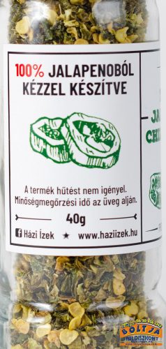 Házi Ízek Zöld Jalapeno Chilipehely 40g