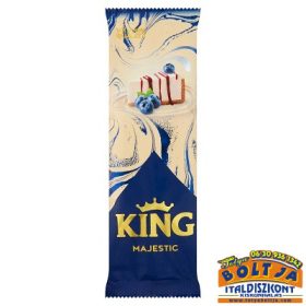   KIng Majestic Áfonyás töltelékkel fehércsokoládés bevonattal 81g