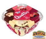   Jégkrém Quattro Joy Eper-Vanília-Meggy-Zuppa Inglese Ízű (dobozos) 965g