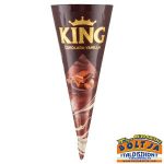   King Maximo Csokoládé-Vanília Ízű Tölcséres Jégkrém 110g