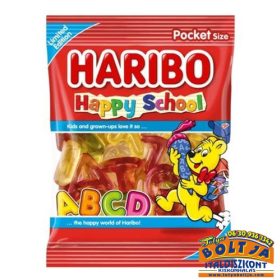 Haribo Happy School Gyümölcsízű Gumicukorka 100g