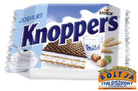 Knoppers Töltött Ostya Joghurtkrémes 25g