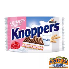 Knoppers Málna Ízű Joghurtos Krémmel Töltött Ostya 25g