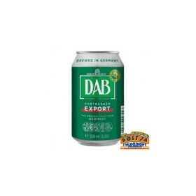 DAB Világos Sör (dobozos) 0,33l / 5,2% DRS