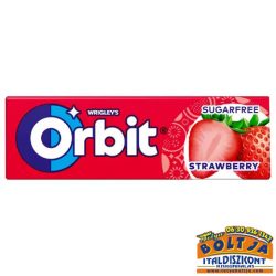 Orbit Strawberry 10 darabos 14g