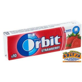 Orbit Strawberry 10 darabos 14g