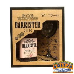 Barrister Pink Gin 0,7l / 40% PDD+pohár