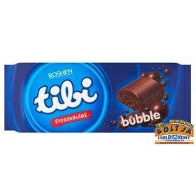 Tibi Étcsokoládé Bubble Dark 80g