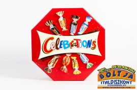 Celebrations Vegyes töltött, kekszes és ostyás tejcsokoládé 196g