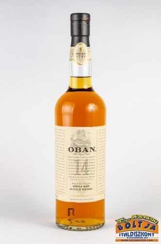 OBAN Single Malt 14 years Scotch Whisky 0,7l / 43% PDD