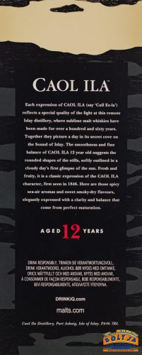 CAOL ILA Aged 12 Years Scotch Whisky 0,7l / 43% PDD