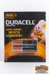 Duracell AAA2 Lasts Longer Tartós elem 2db