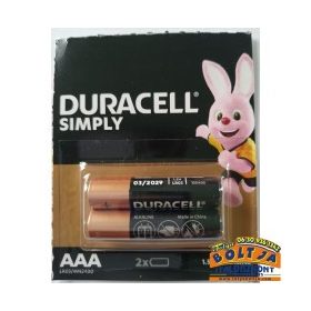 Duracell AAA Tartós elem 2db