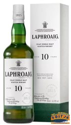Laphroaig Aged 10 years Scotch Whisky 0,7l / 40% PDD DRS