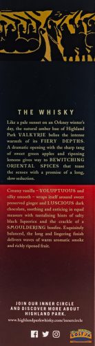 Highland Park Valkyrie Single Malt Skót Whisky 0,7l / 45,9% PDD