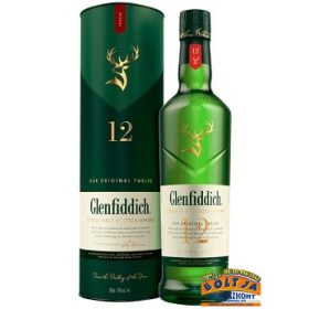 Glenfiddich 12 éves Single Malt Whisky 0,7l / 40% PDD DRS
