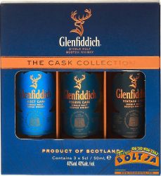 Glenfiddich Single Malt The Cask Collection 3x0,05l PDD