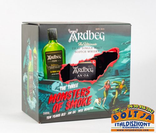 Ardbeg Monster of Smoke Trio Pack 3x0,2l PDD