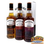 Bowmore Islay Single Malt Skót Whisky Kollekció 3x0,2l PDD