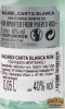 Bacardi Carta Blanca Rum 0,05l / 40%