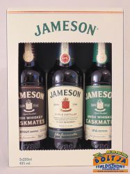 Jameson Kóstoló Pack 3*0,2l / 40%(sima,ipa,stout)