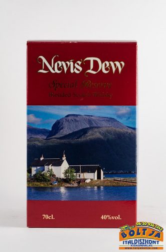 Nevis Dew Special Reserve Blended Scotch Whisky 0,7l / 40% PDD