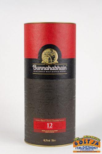 Bunnahabhain 12 Years Islay Single Malt Scotch Whisky 0,7l / 46,3% PDD DRS