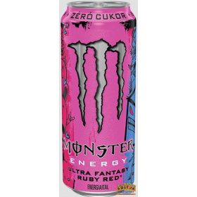 Monster Zero Ultra Fantasy Ruby Red 0,5l DRS