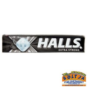 Halls Extra Erős Fekete Cukorka 33,5 g