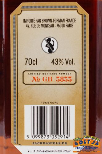 Jack Daniel's White Rabbit Tennessee Whisky 0,7l / 43%