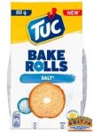 TUC Bake Rolls Sós Kenyérchips 80g