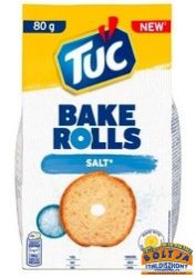 TUC Bake Rolls Sós Kenyérchips 80g