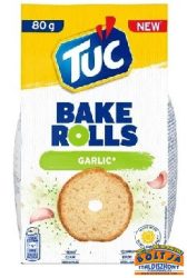 TUC Bake Rolls Fokhagymás Kenyérchips 80g