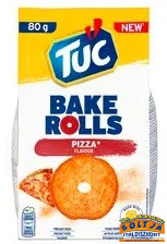 TUC Bake Rolls Pizzás Kenyérchips 80g