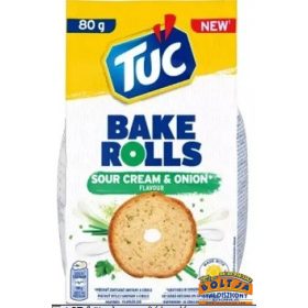 TUC Bake Rolls Hagymás-Tejfölös Kenyérchips 80g