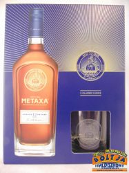 Metaxa 12* 0,7l / 40% PDD+2pohár