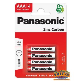 Panasonic AAA 4BP Féltartós Elem 4db