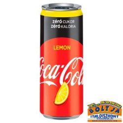Coca-Cola Lemon Zero (dobozos) 0,33l
