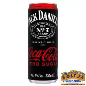 Jack&Coke Alkoholos Szénsavas Üdítőital 0,33l / 5% DRS 