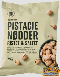 Rema 1000 Héjas Pörkölt Sózótt Pisztácia 200g Rema 1000 Héjas Pörkölt Sózótt Pisztácia 200g