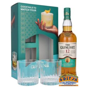 The Glenlivet 12 éves Whisky 0,7l / 40% PDD+2 pohár DRS