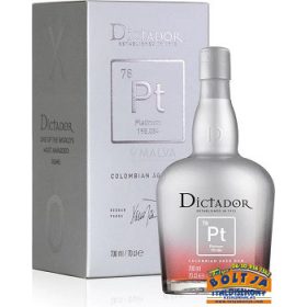 Dictador XO Pt Platinum Rum 0,7l / 40% PDD