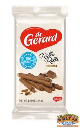 dr.Gerard Rolls Csokoládékrémmel Töltött Ostyarúd 144g dr.Gerard Rolls Csokoládékrémmel Töltött Ostyarúd 144g
