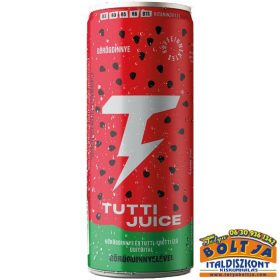   Tutti Juice Görögdinnye&Tutti-Frutti Ízű, Koffeinmentes Szénsavas Üdítőital 0,25l DRS