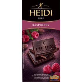 Heidi Étcsokoládé Málna darabokkal 80g