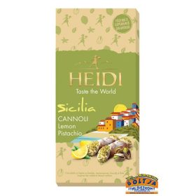  Heidi Sicilia Tejcsokoládé Citrom,Mascarpone,Keksz,Pisztácia Darabkákkal 80g