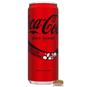 Coca-Cola Zero (dobozos) 0,33l DRS