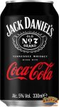 Jack&Coke Alkoholos Szénsavas Üdítőital 0,33l / 5% DRS 